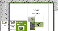 Desktop Screenshot of oiseaux-nature.com