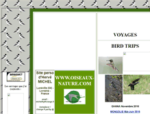 Tablet Screenshot of oiseaux-nature.com